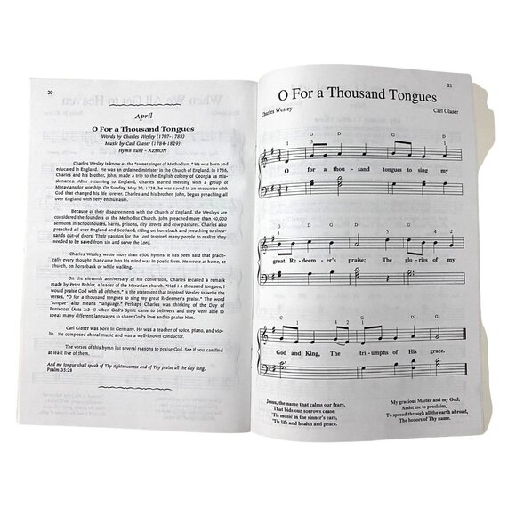 Vintage 90s Hymn Treasures Paperback Childrens Music Book Lot of 4 Homeschool - Picture 10 of 12